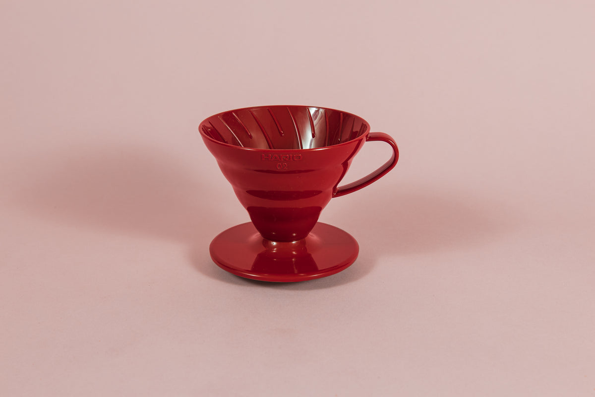  Hario V60 Plastic Coffee Dripper, Size 02, Clear: French  Presses: Home & Kitchen